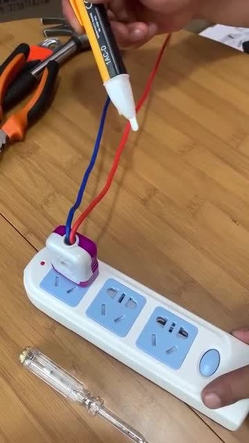 非接觸式測電筆,火線零線識別,線路斷電位置查找